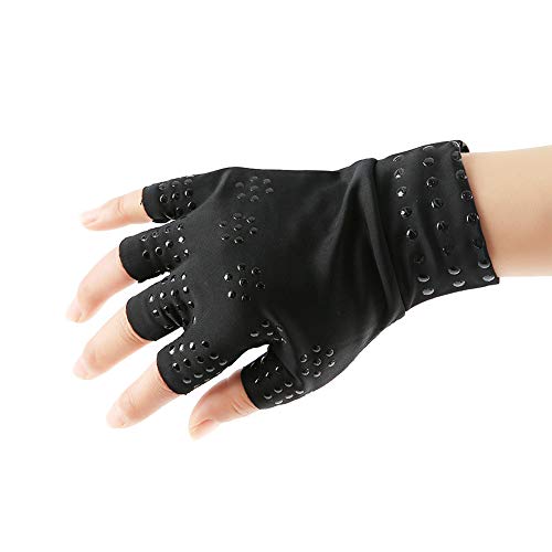 Yiwa Arthritis Therapy Gloves Relief Arthritis Pressure Pain Heal Joints Magnetic Gloves 1 Pair