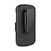 Amzer AMZ95781 Shellster Shell Holster Combo Case Cover for BlackBerry Q10 - Retail Packaging - Black