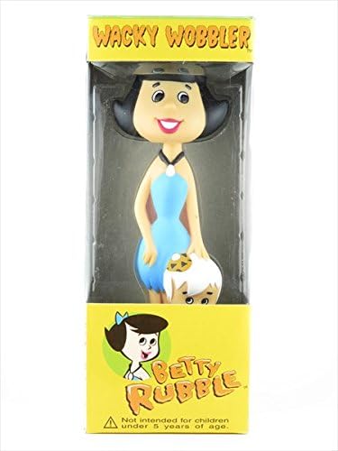 Amazon ベティ ラブル 原始家族フリントストーン ハンナバーベラ Funko ファンコ Wacky Wobbler ワッキーワブラー バブルヘッド フィギュア ドール 通販