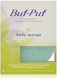 Buf-Puf Double-Sided Body Sponge, 6 Count