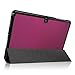 Fintie Slim Shell Case for Samsung Galaxy Note Pro 12.2 & Tab Pro 12.2 - Slim Fit Lightweight Stand for NotePRO (SM-P900) & TabPRO (SM-T900/T905) 12.2-inch Tablet Auto Sleep/Wake, Purple