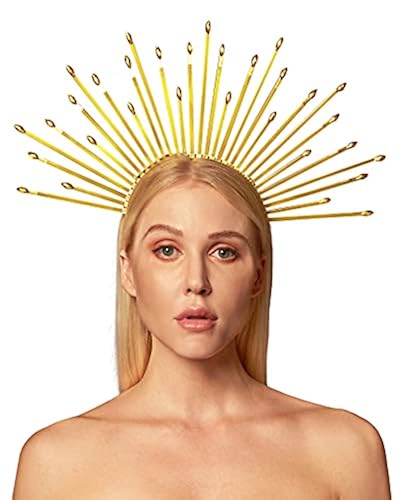 gold sun headpiece