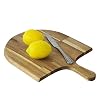 Acacia Houten Pizza Peel, Serveerpan, Kaas en Charcuterie Boards | Pizza Paddle Board met handvat voor het bakken…