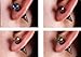 Bundle Monster Titanium Stainless Steel Spike Stud Earrings Faux Taper 10pc Set