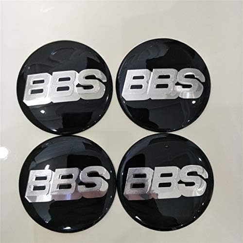 Four Size Option 65mm Black Silver Resin BBS Car Wheel Center Cap Emblem Badge logo Stickers 4 pcs/lot