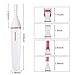 4 In 1 Electric Eyebrow Trimmer & Shaver for Facial Hair, Bikini Line, Eyebrow and Underarm MASWATER Hair Removal Washable Trimmer Head -Bikini Trimmer for Women