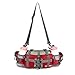 Bp Vision Outdoor Fanny Pack Hiking Camping Fishing Waist bag 2 Water Bottle Holder Lumbar Pack red