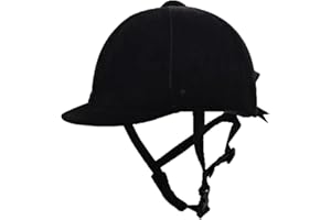 YUMALI Children Horse Riding Hat, Adult Lightweight Velvet Equestrian Hat Equestrian Equipment for Protect the Head