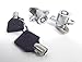 Saddlebag Lock Set for Harley-Davidson 1993-2013 Touring Models Saddlebag Locks Direct Replacement for OEM Hard Bag Locks