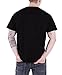 Metallica T Shirt Black Album Faded Snake Band Logo Official Mens Black