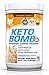 BPI Sports Keto Bomb Ketogenic Creamer for Coffee and Tea with MCT Oil, Saffron and Avocado Oil Powder to Support Weight Loss All Natural Pumpkin Spice