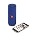 JBL Flip 4 IPX7 Waterproof Wireless Portable Bluetooth Rechargeable USB Speaker (Blue) (Renewed)