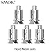 100% Authentic Nord Replacement Heads for Nord Pod Kit (Mesh 0.6, 5pcs/Pack)