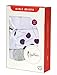 Feathers Girls Cherry print Tagless Briefs Underwear Super Soft Panties 3-Pack