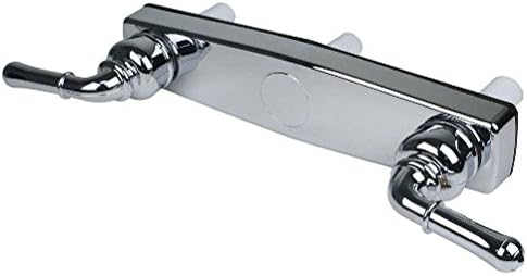 Likimen RV Mobile Home Trailer 8-Inch Shower Faucet Valve Two Handle Bathroom Chrome