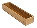 Lipper International 8182S Bamboo Wood Stacking Drawer Organizer Box, 3
