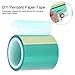 Green Craft Tape - Seamless Sticky Paper Tape for Hollow Frame Metal, Epoxy, UV Resin Craft, Open Bezel DIY Tool for Charm Pendant Making, Traceless Tape - PET Film