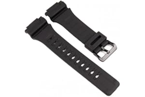 Casio watch strap watchband Resin Band black for AQ-S810W AQ-S810