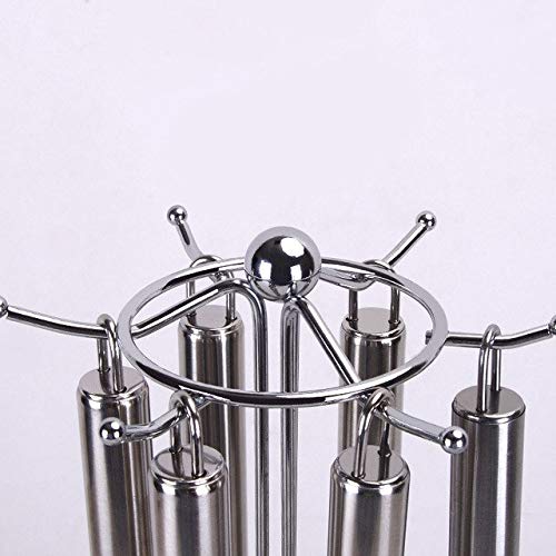 BeesClover 6-Hook Multi-Functional Metal Plating Kitchen Spoon Turner Ladle Holder Stand Organizer Rack Shelf - Thumbnail 3