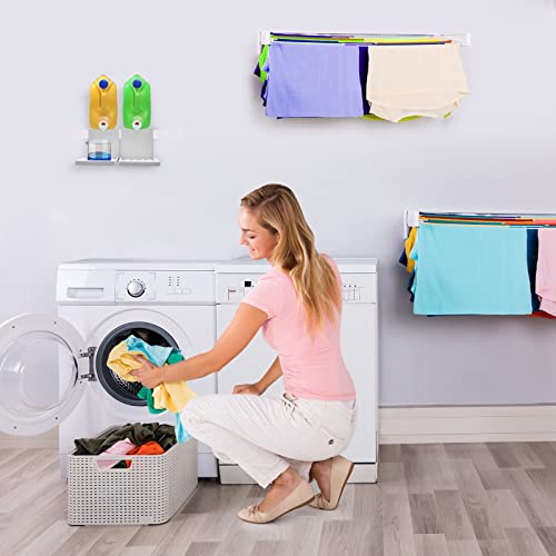 [2 Pack] Laundry Detergent Cup Holder Drip Tray Catcher Tidy Cups Soap