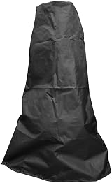 Monster Shop Cast Iron Chiminea Bronze Outdoor Heater with Cover & Rack view 9