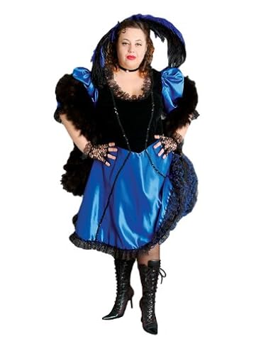 saloon girl fancy dress plus size