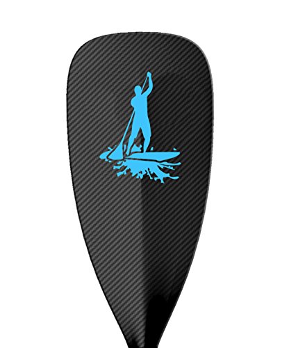 NALU Stand Up Paddle Board SUP Decal Sticker (Aqua) Standup Paddleboard accesssories - Thumbnail 3