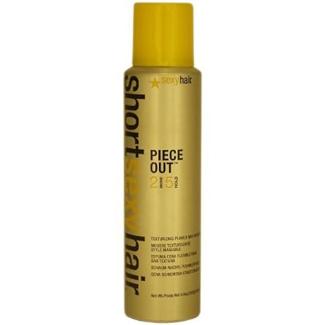 Short Sexy Hair Piece Out Wax Mousse By Sexy Hair For Unisex 4 8