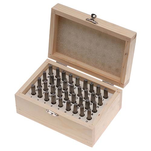 Beadsmith 36 piece letter & number punch set for st…