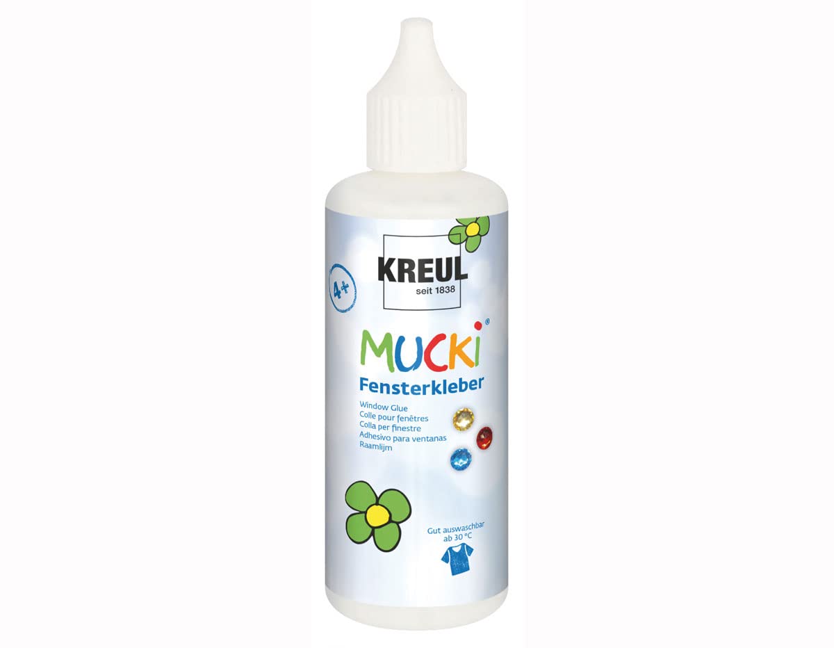 Kreul Mucki Window Adhesive 80 ml Clear