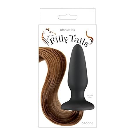 NS Novelties Filly Tails Brown, 1 g