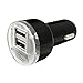 Dual USB Car Charger, FREEDOMTECH 10-Pack USB Car Charger for iPhone X / 8 / 7 / 6s / Plus, iPad Pro / Air 2 / mini, Galaxy S7 / S6 / Edge / Plus, Note 5 / 4, LG, Nexus, HTC and More Devices (Black)