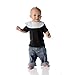 Bumkins Absorbent Cotton Chin Bib, Grey, 2-Count