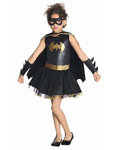 Rubies Costume Co Girls' Batman Batgirl Tutu Costume Multicoloured 2T to 4T