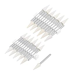 uxcell 6mm Wool Felt Mounted Points Conical