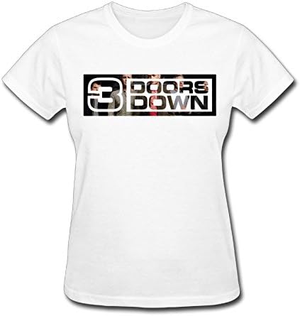 3 Doors Down Tour 2016 Logo T Shirt For Women White