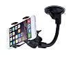 URPOWER-3300298-Double-Clip-Car-Mount-for-upto-55-Inch-Smartphones-and-GPS-Devices