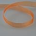 Fowod Shimmer Sheer Organza Ribbon, 54 Yard / 164 Feet, 0.4 Inch Wide, Orange