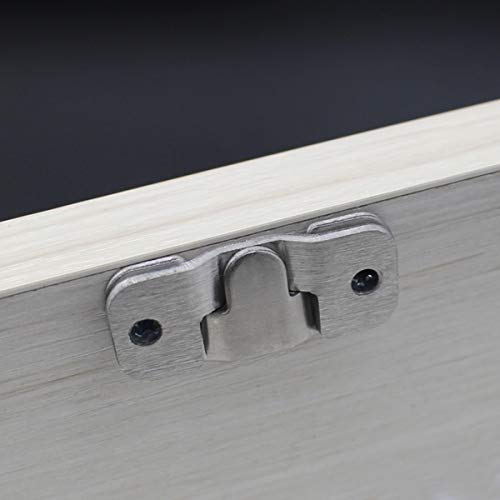 ZHU YU CHUN 24 Pcs Metal Sectional Sofa Interlocking Furniture Connector Bracket with Screw