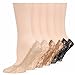 Hot Sox Originals All Over Lace Footliner 6 Pack, Multi, OS