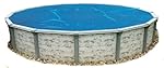 Blue Wave 15-Feet Round 8-mil Solar Blanket for Above Ground Pools, Blue