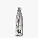 S'well Vacuum Insulated Stainless Steel Water Bottle, 9 oz, Noir Zebra