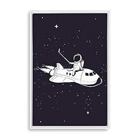 signwin Framed Canvas Wall Art Cartoon Children