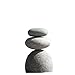 Garden Age Supply Natural River Stone Rock Cairn Sculpture Stacked Stone Balanced Rock Zen Stones Meditation (Triple)