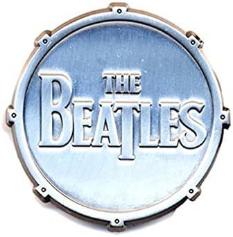 Amazon.com: The Beatles Drum Logo Official Pin Badge: Clothing