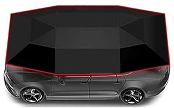 Auto Ombrello Tenda Mobile Carport Piegato Automobile Portatile