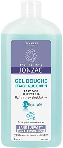 Eau Thermale Jonzac Organic Cosmetic Rehydrate Daily Care Shower Gel, 500 ml
