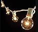 APMRUMGO US Outdoor Light String 100ft Globe Patio String Lights - 100 Foot White Light Strings w/Clear G40 Bulbs UL Edison Lights Include spares
