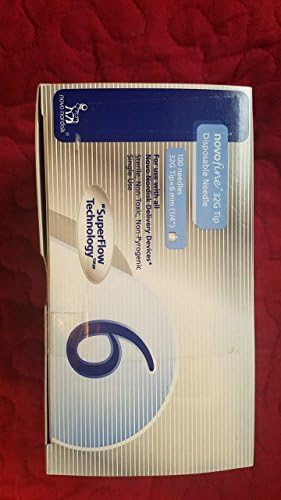 NF185189BX - Novo Nordisk NovoFine Pen Needle 32G x 6 mm (100 count)