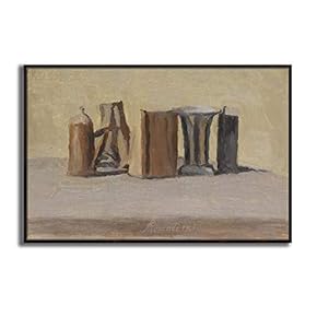 Framed Canvas Wall Art Still Life by Giorgio Mordian Canvas Prints Home Artwork Decoration for Living Room,Bedroom - 16x24 inches